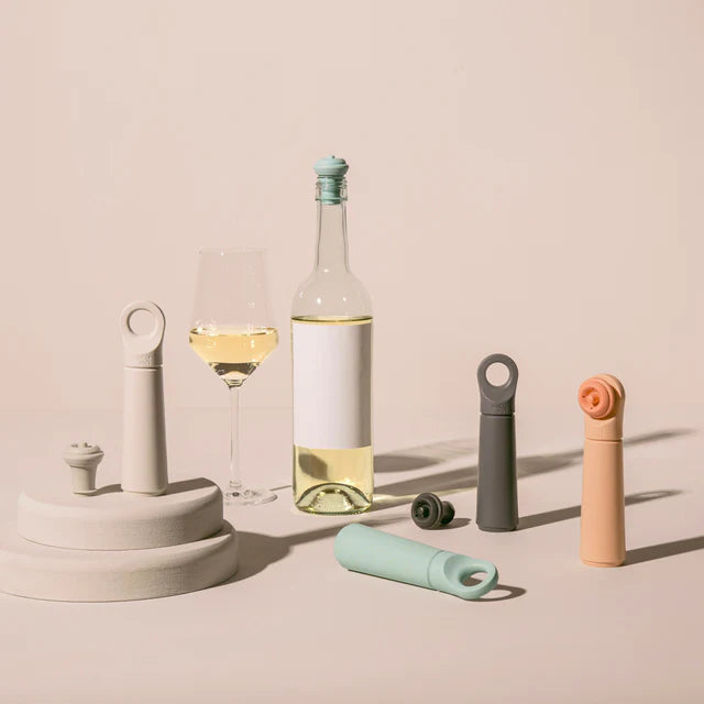 VACUVIN - LOOP Vacuum Wine Stoppers 4/ST - Limolin 