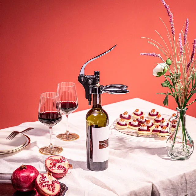 VACUVIN - Lever Corkscrew Horizontal - Limolin 