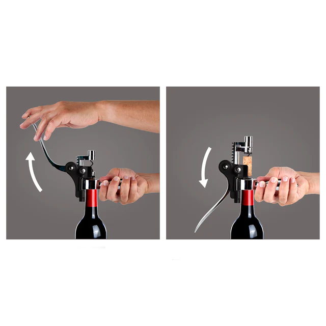 VACUVIN - Lever Corkscrew Horizontal - Limolin 