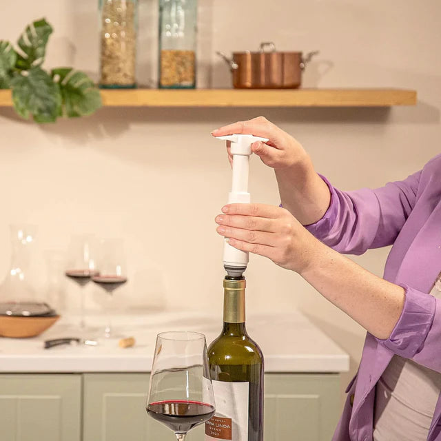 VACUVIN - Wine Saver Set 2/ST White - Limolin 