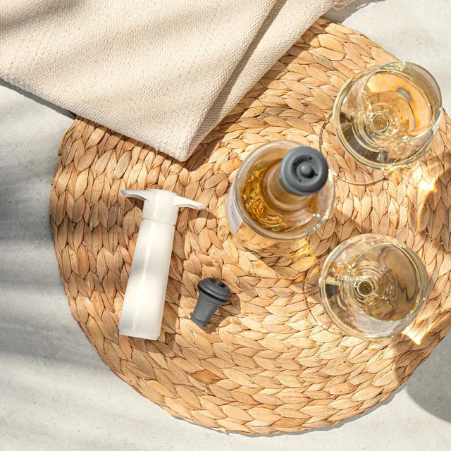 VACUVIN - Wine Saver Set 2/ST White - Limolin 