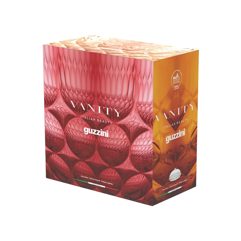 Guzzini - VANITY - Small Cake Serving Set - 30cm