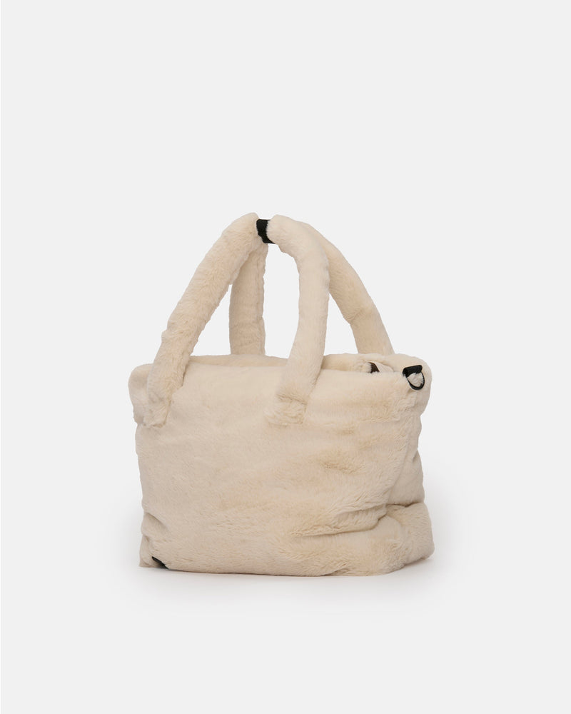 Ushuaia Tote - Arctic Faux Fur