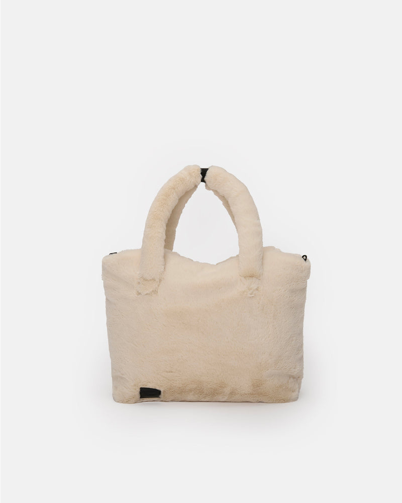 Ushuaia Tote - Arctic Faux Fur