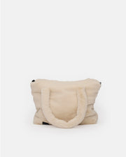 Ushuaia Tote - Arctic Faux Fur