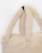 Ushuaia Tote - Arctic Faux Fur