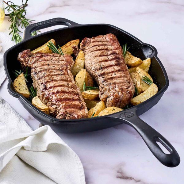 Victoria - Cast Iron Grill Pan - 25 cm