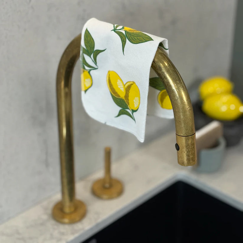 EARTHLY CO - Reusable Paper Towel 10/PK Amalfi Lemons