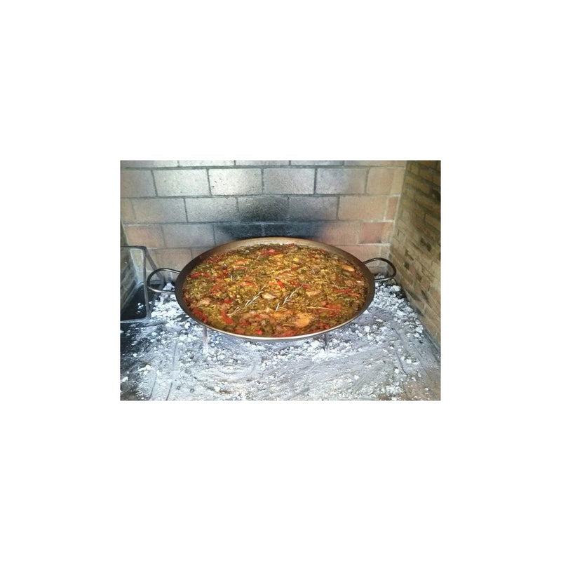 Vaello - Paella Pan Polished Steel 38cm/15" - Limolin 