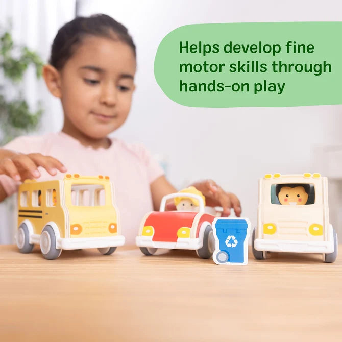 Melissa & Doug - CheeryLane Vehicles Plyst