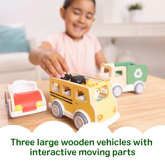Melissa & Doug - CheeryLane Vehicles Plyst
