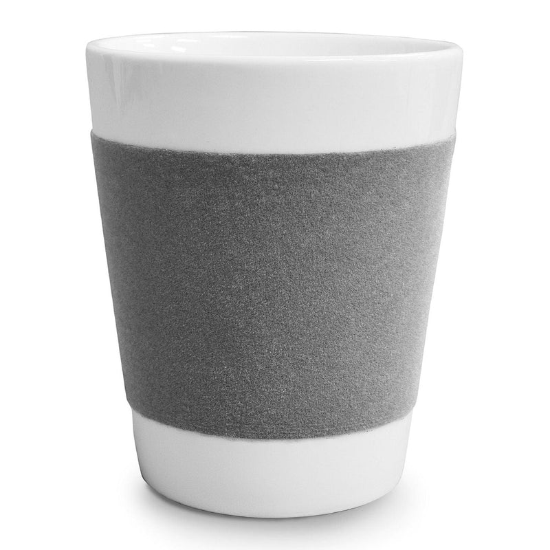 Velour - Band Porcelain Mug - Grey - view 2