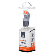 Ventev - Car Charger 1 Port 20W Fast Charge LED Port USB-C - Grey - Limolin 