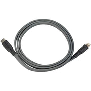 Ventev - Charge & Sync Lightning MFI to USB-C 33ft Flat Cable - Gray - Limolin 