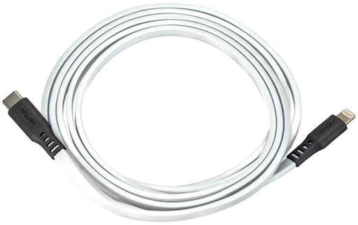 Ventev - Charge & Sync Lightning MFI to USB-C 6ft White Flat (FC6 - WHT256530) - Limolin 