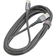 Ventev - Charge & Sync USB-C to USB-C 20 Cable 10ft Alloy Gray - Limolin 