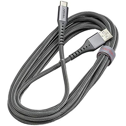 Ventev - Charge & Sync USB-C to USB-C 20 Cable 10ft Alloy Gray - Limolin 