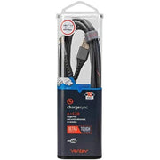 Ventev - Charge & Sync USB-C to USB-C 20 Cable 10ft Alloy Gray - Limolin 