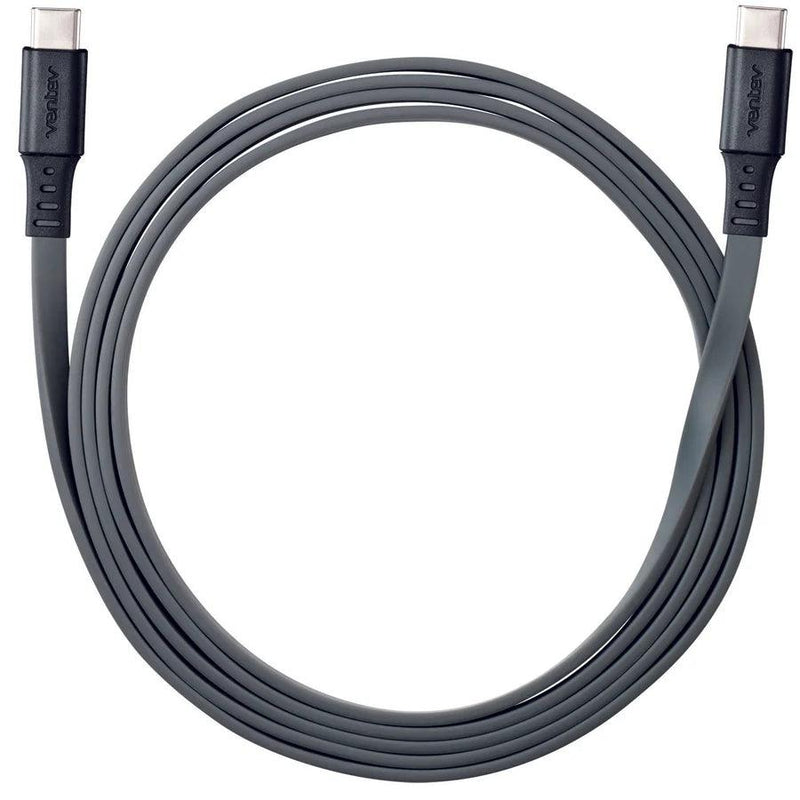 Ventev - Charge & Sync USB-C to USB-C 20 Cable 6ft Gray (FC6 - GRY255970) - Limolin 