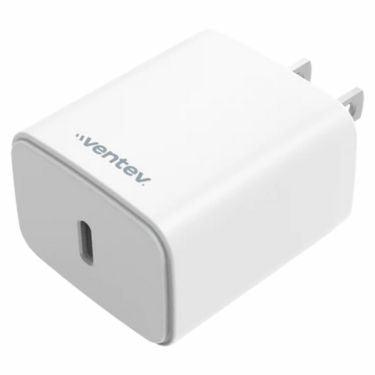 Ventev - Wall Charger 1 Port 20W USB-C  - White - Limolin 