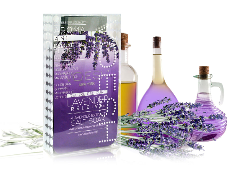 Voesh - Pedi In A Box (4 Step) Lavender Relieve - Limolin 