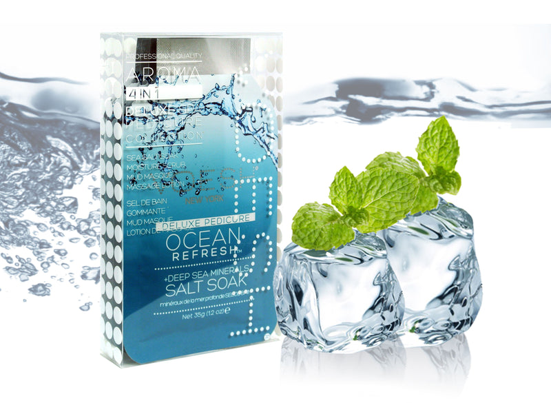 Voesh - Pedi In A Box (4 Step) Ocean Refresh - Limolin 