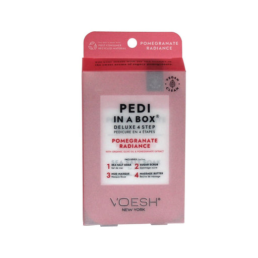 Voesh - Pedi In A Box (4 Steps) Pomegranate - Limolin 