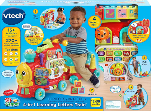 Vtech -  4-in-1 Learning Letters Train - Limolin 