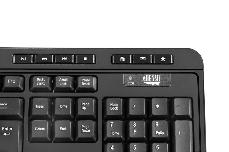 Adesso WKB-1320CB-TAA keyboard and mouse combo additional view 2