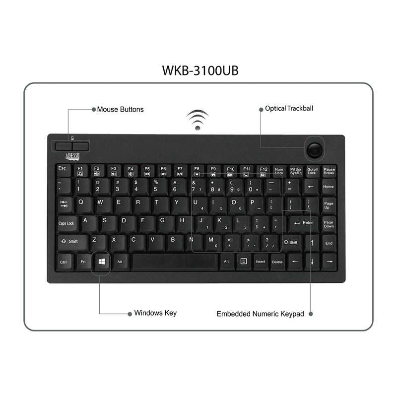 Adesso WKB-3100UB additional view 5