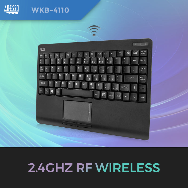Adesso - Wireless mini Touchpad Keyboard
