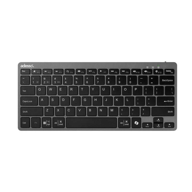 Adesso - Multi OS Bluetooth Scissor Switch Mini Keyboard with Copilot key
