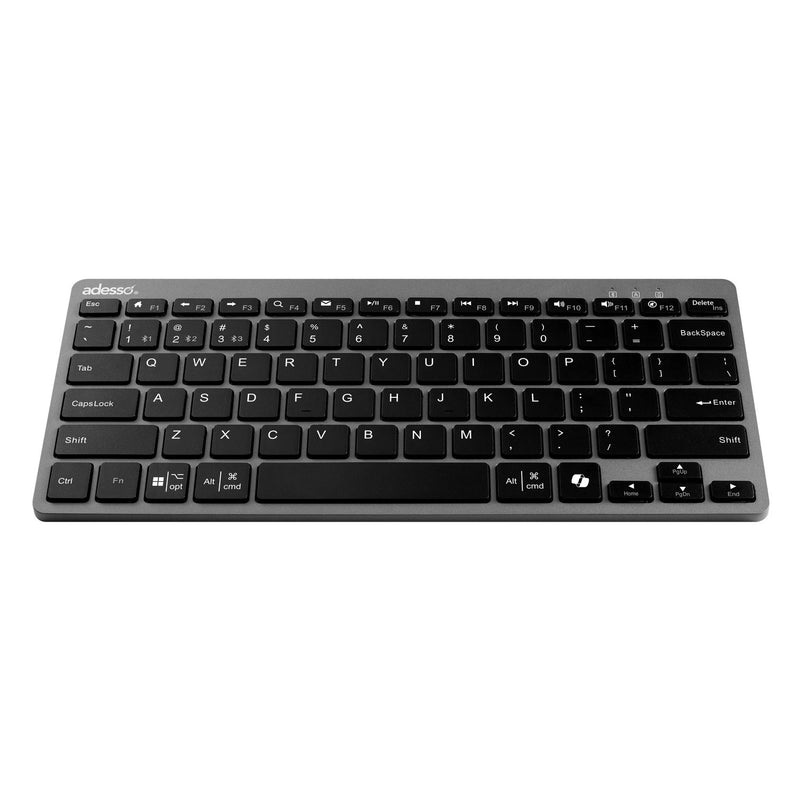 Adesso - Multi OS Bluetooth Scissor Switch Mini Keyboard with Copilot key