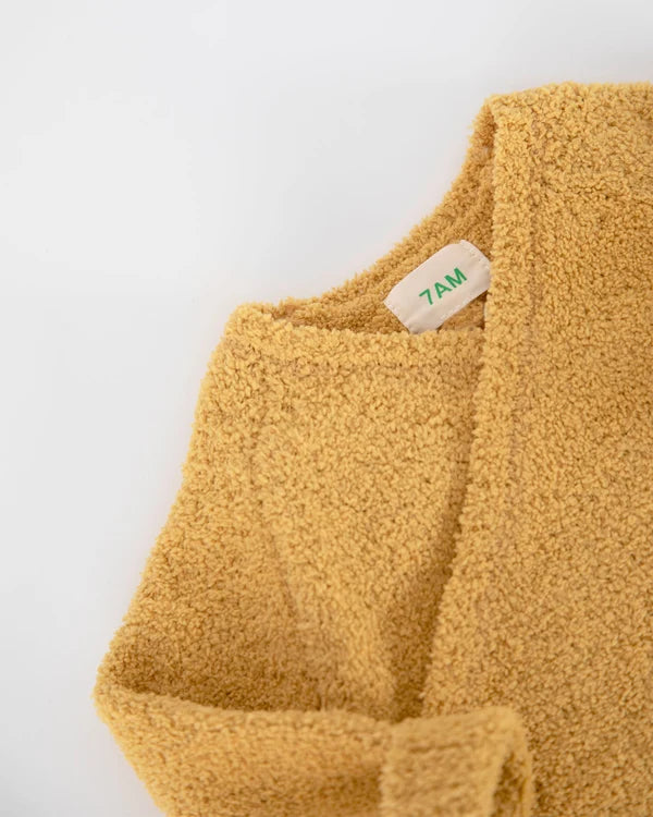 7AM - Wrap Top - Fuzzy