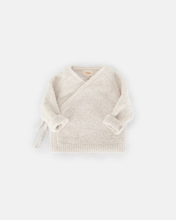 7AM - Wrap Top - Fuzzy
