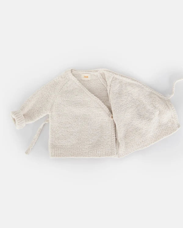 7AM - Wrap Top - Fuzzy