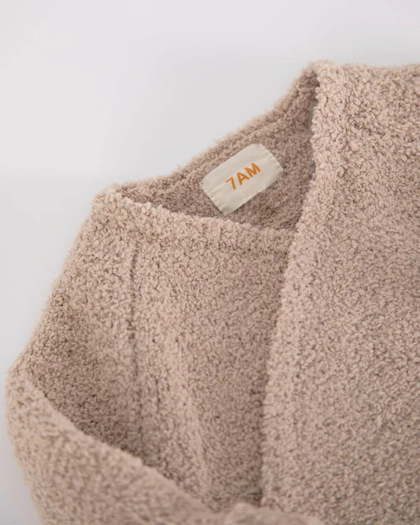 7AM - Wrap Top - Fuzzy