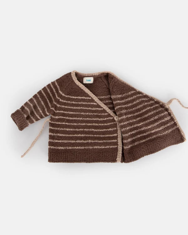 7AM - Wrap Top - Fuzzy
