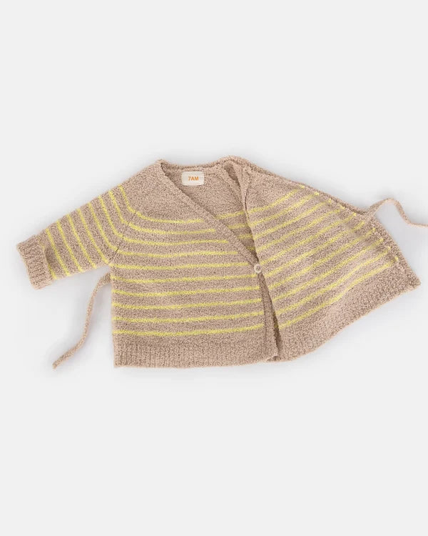 7AM - Wrap Top - Fuzzy