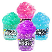 Wecool - Compound Kings - Glitzy Bingsu Fluffy Slime - 3.25" Jar - Assorted - Limolin 