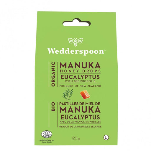 Wedderspoon - Manuka Honey Drop Eucalyptus 120g - Limolin 