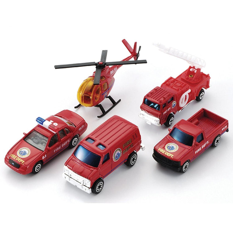 Welly - Fire - 5PcCity Team Gift Set - Limolin 