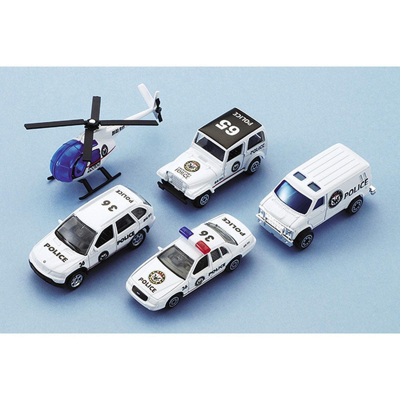 Welly - Police - 5PcCity Team Gift Set - Limolin 
