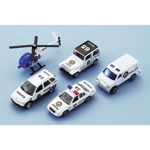 Welly - Police - 5PcCity Team Gift Set - Limolin 