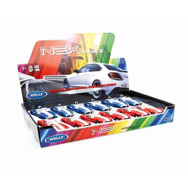 Welly - Shelby Cobra (12Pcs/Disp) - Limolin 