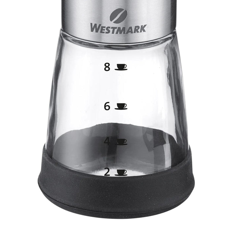 Westmark - Coffee Mill Manual SS/Glass w/ceramic grinder - Limolin 