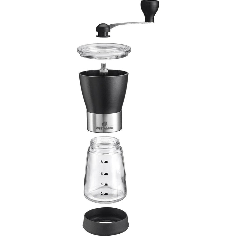 Westmark - Coffee Mill Manual SS/Glass w/ceramic grinder - Limolin 
