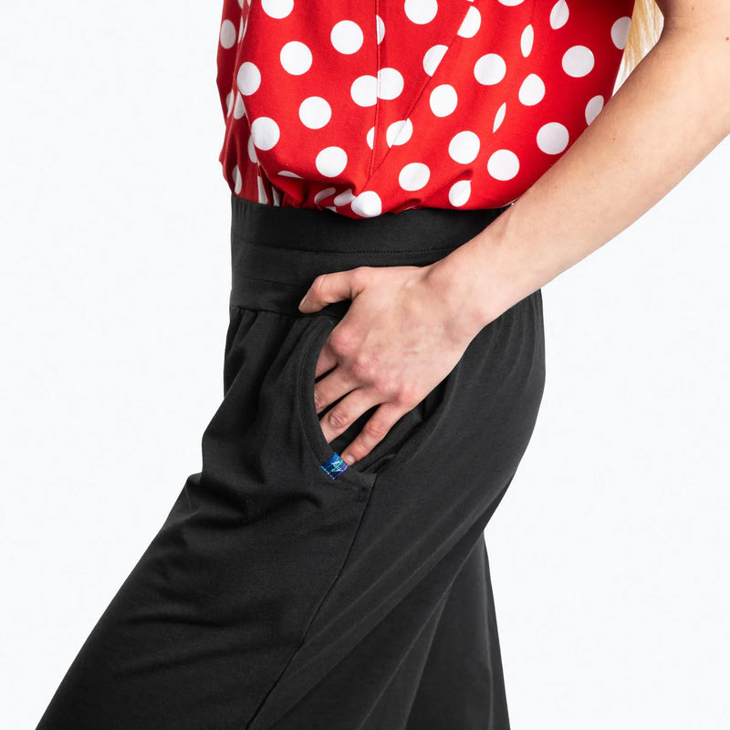 LUG - Wiffle Cotton Jersey Cropped Pant