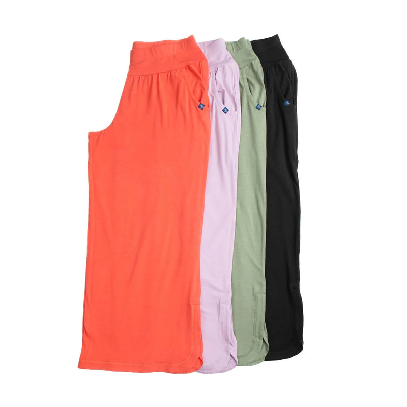 LUG - Wiffle Cotton Jersey Cropped Pant