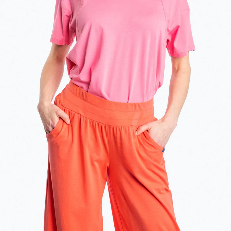 LUG - Wiffle Cotton Jersey Cropped Pant
